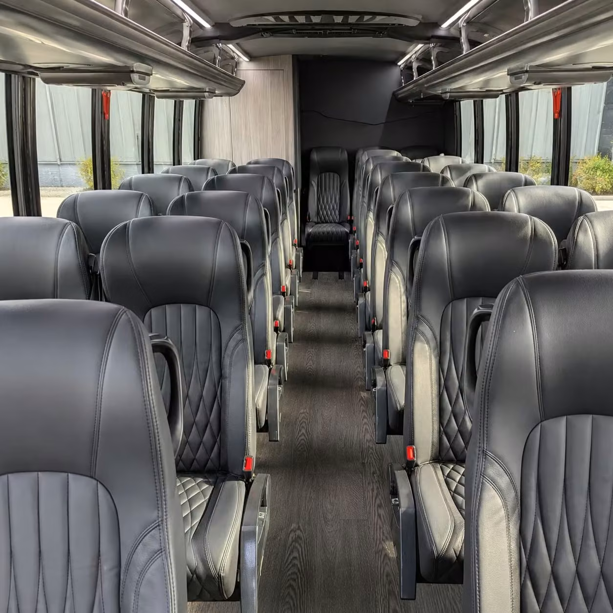 30 passenger minibus interior