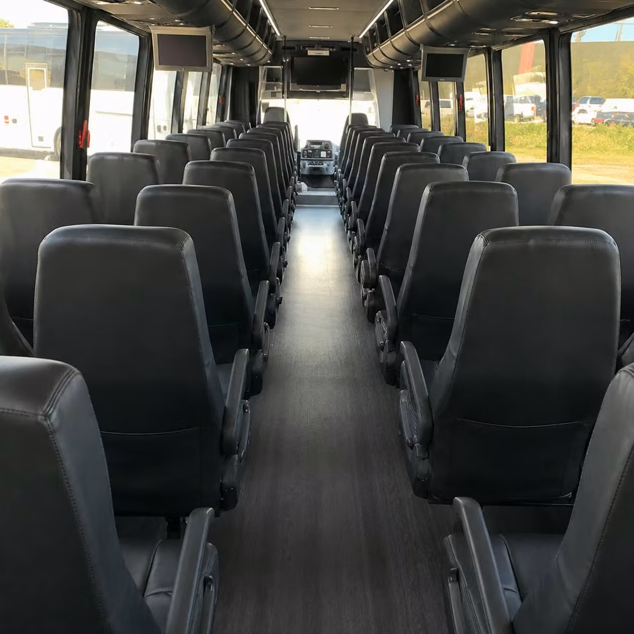 35 passenger minibus interior