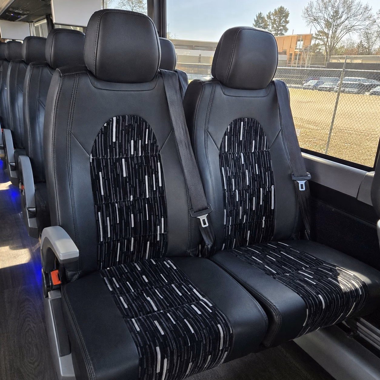 alameda charter bus interior