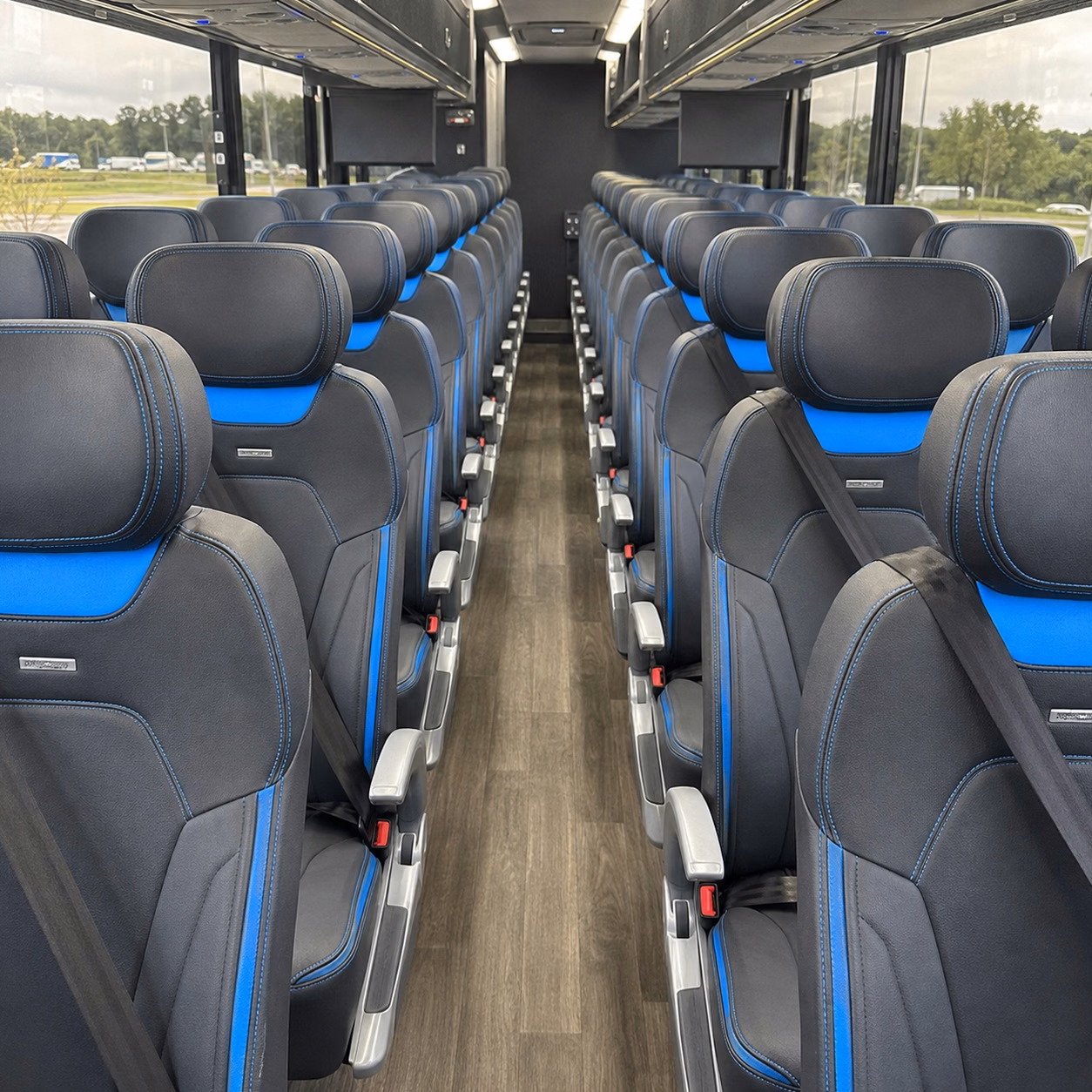 alameda charter bus rental inside