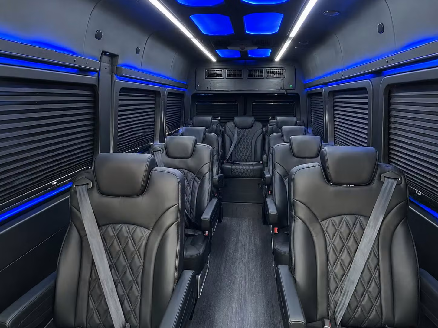 sprinter van with driver interior