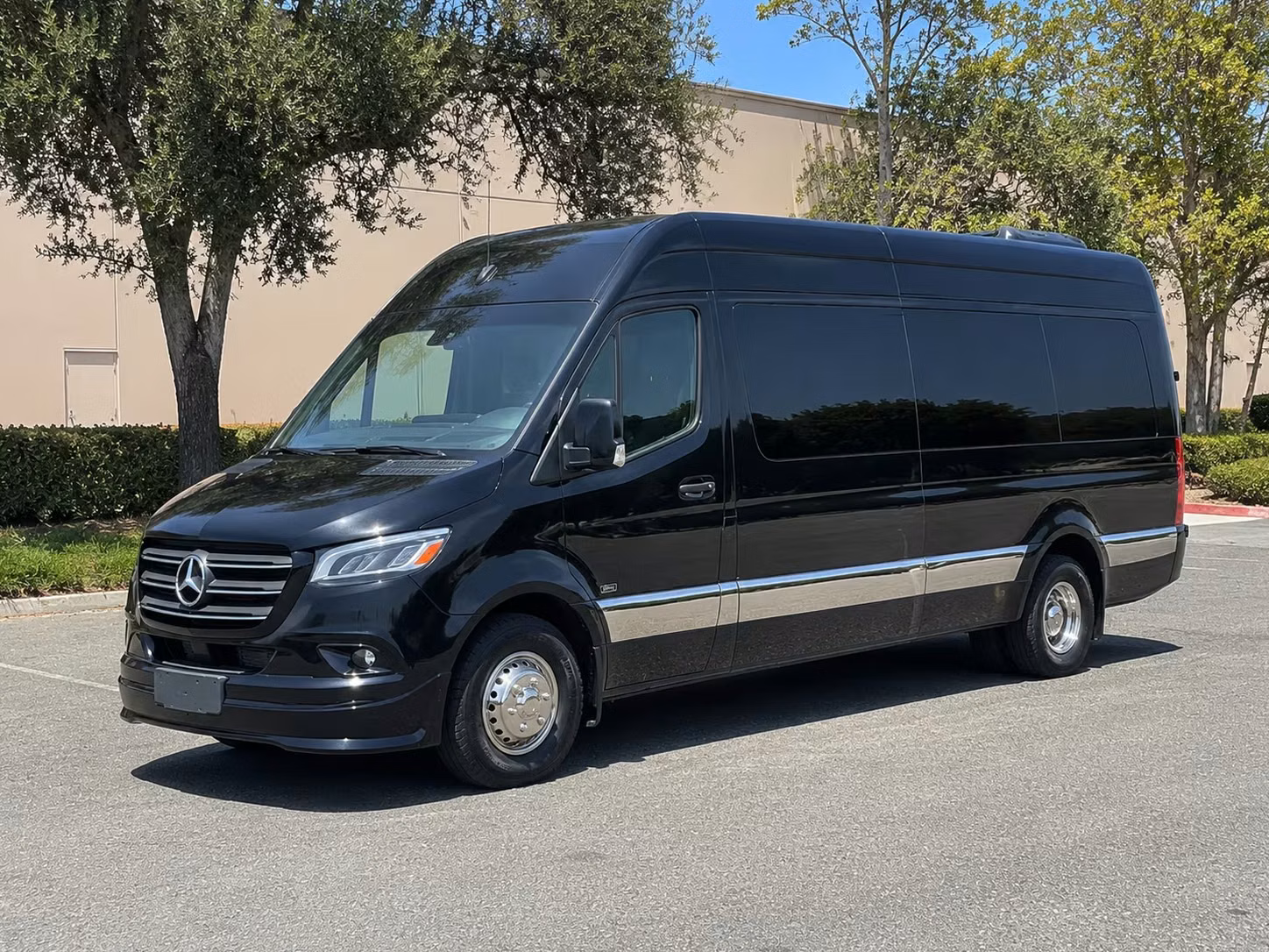 sprinter van with driver